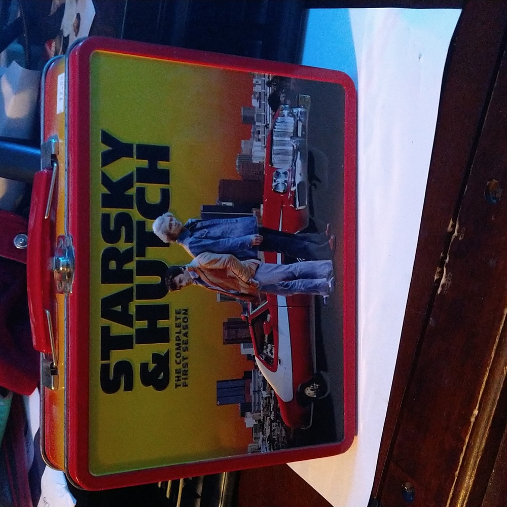 Original Starsky & Hutch First Season DVD and Metal Lunchbox!